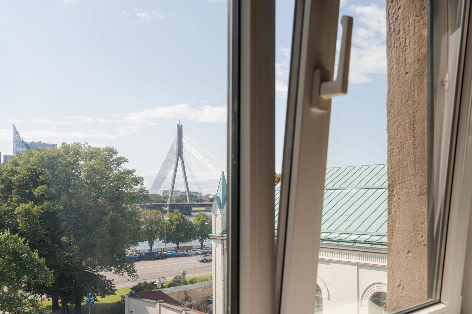 River View, Next To Riga Castle! Exterior photo